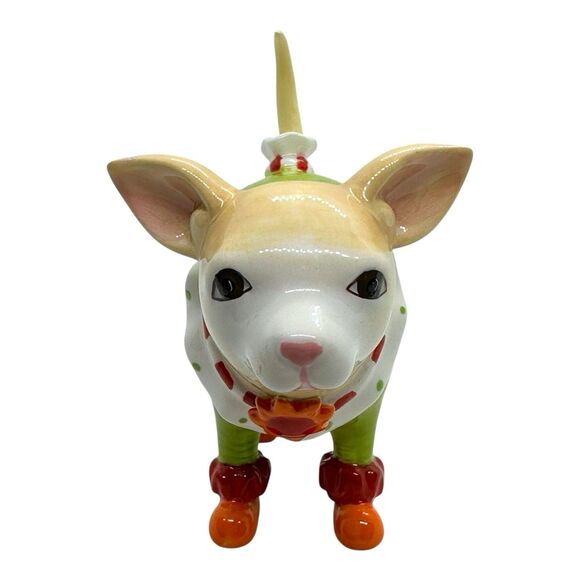 Patience Brewster Krinkles Chihuahua & Boston Terrier Salt & Pepper Shakers - Picture 12 of 14